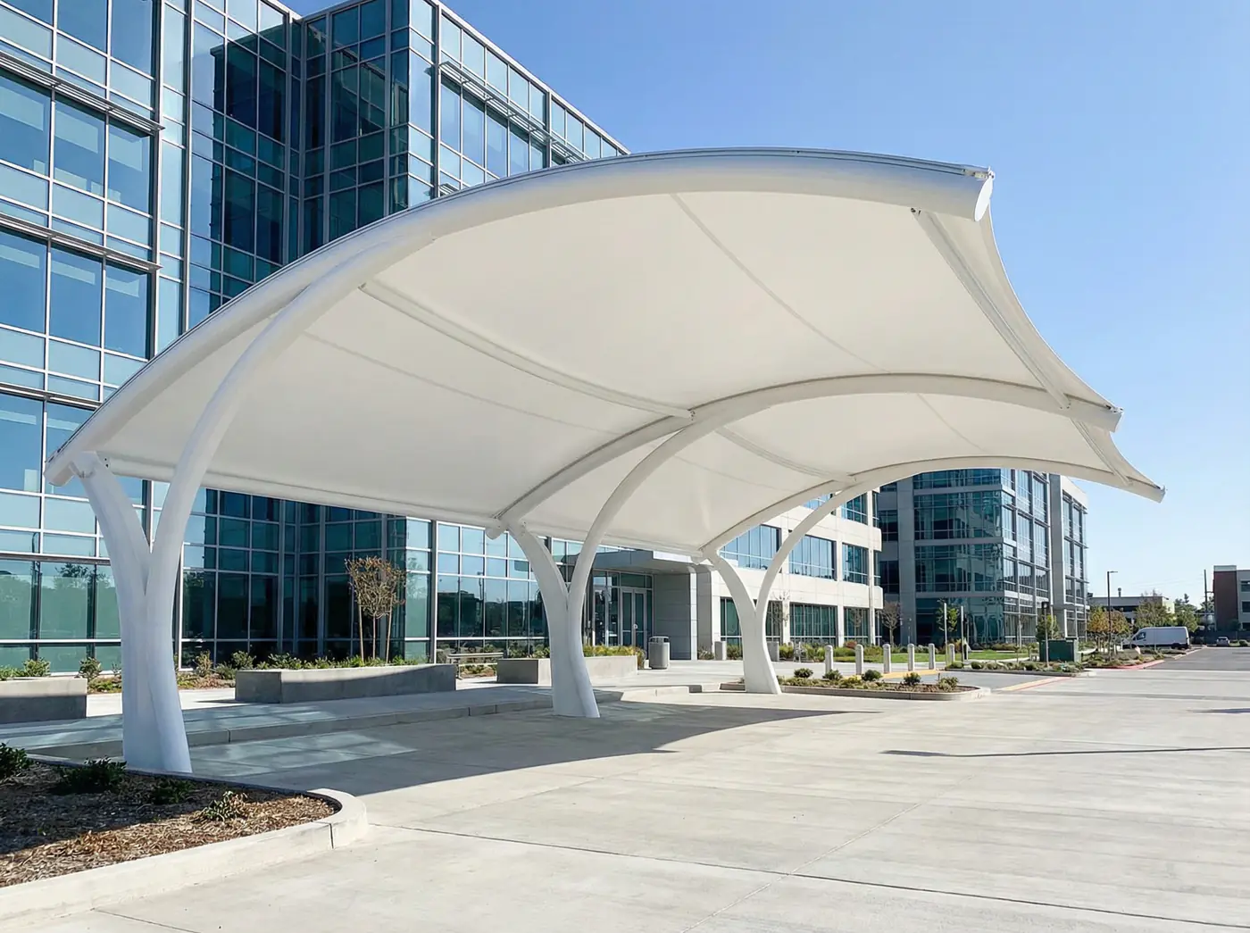 Proses Pemasangan oleh Indo Membrane - tenda membrane jakarta utara | PT INDO Membrane Konstruksi