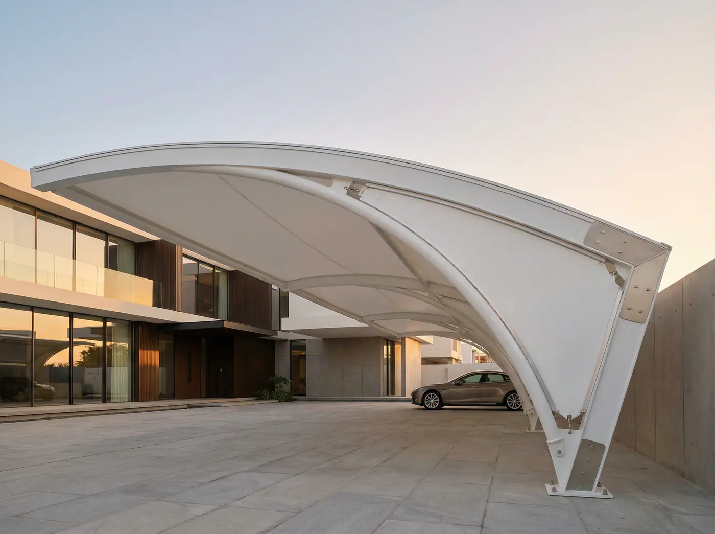 tenda membrane jakarta utara untuk Hunian Modern - tenda membrane jakarta utara | PT INDO Membrane Konstruksi
