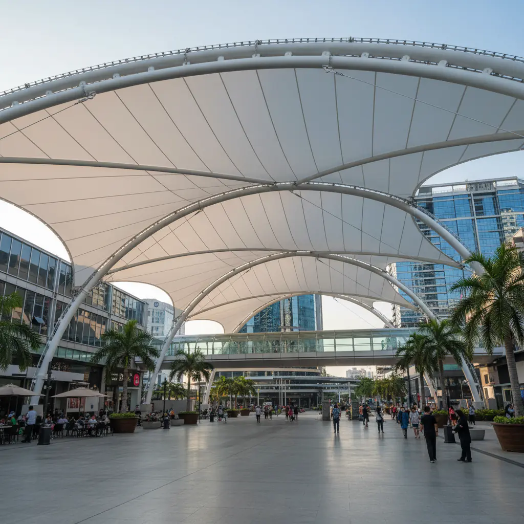 Canopy Membrane Batam: Desain Unik & Struktur Kokoh