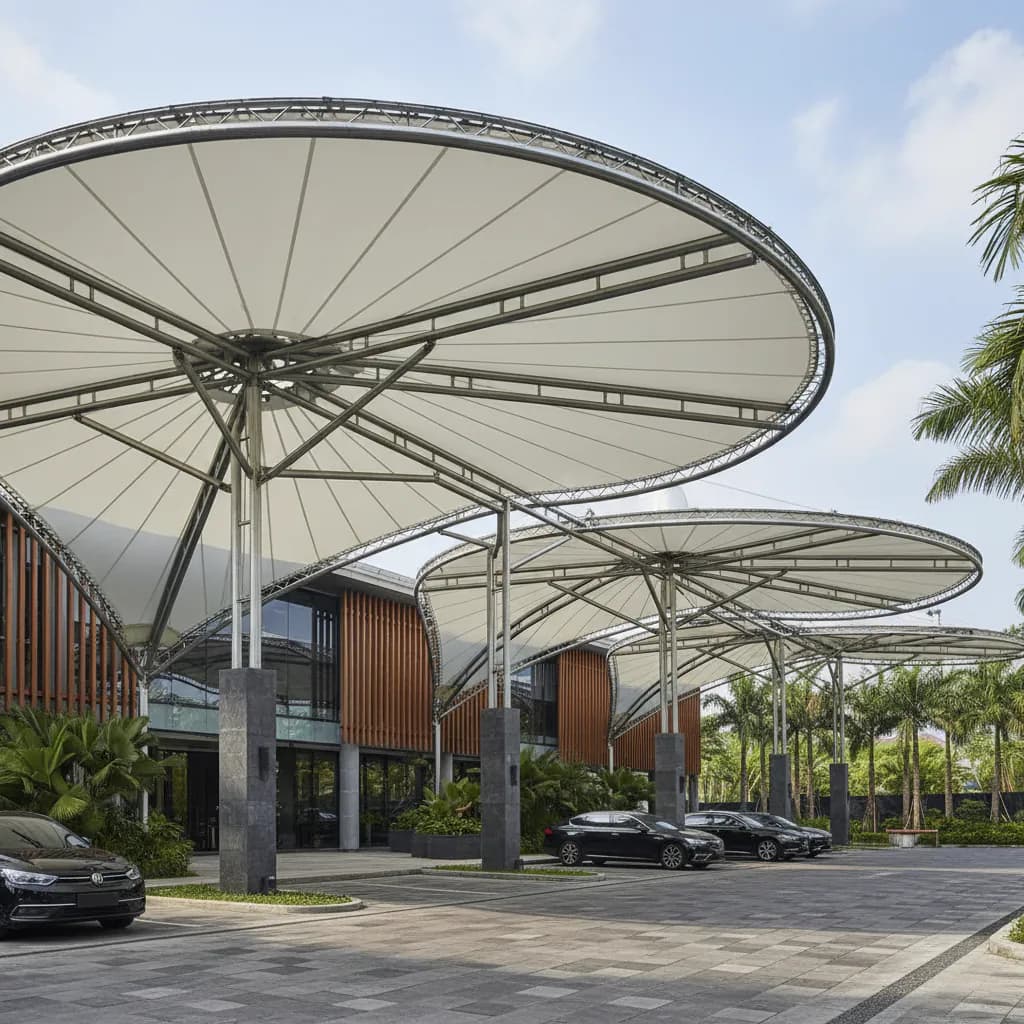 Canopy Membrane - Indo Membrane Canopy Membrane oleh PT Indo Membrane Konstruksi