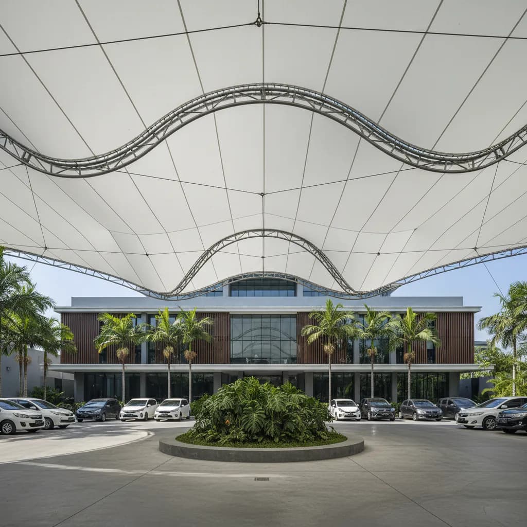Canopy Membrane - Indo Membrane Canopy Membrane oleh PT Indo Membrane Konstruksi