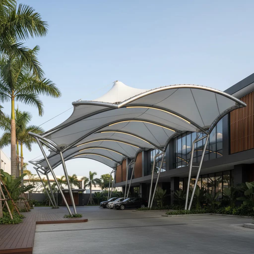 Canopy Membrane - Indo Membrane Canopy Membrane oleh PT Indo Membrane Konstruksi
